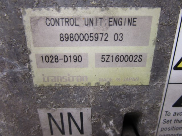 ISUZU NQR 5.2 ENGINE ECU 8980005972 03 - Единица за контрола за Камион: слика 2 ISUZU NQR 5.2 ENGINE ECU 8980005972 03 - Единица за контрола за Камион: слика 2