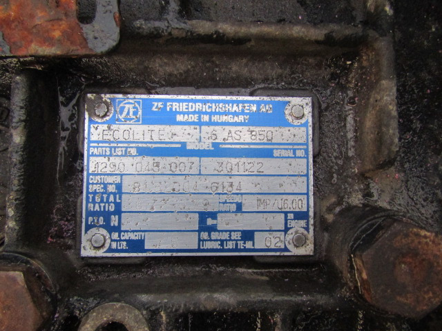 MAN TGL 6AS 850 AUTOMATIC GEARBOX - Менувач за Камион: слика 3 MAN TGL 6AS 850 AUTOMATIC GEARBOX - Менувач за Камион: слика 3