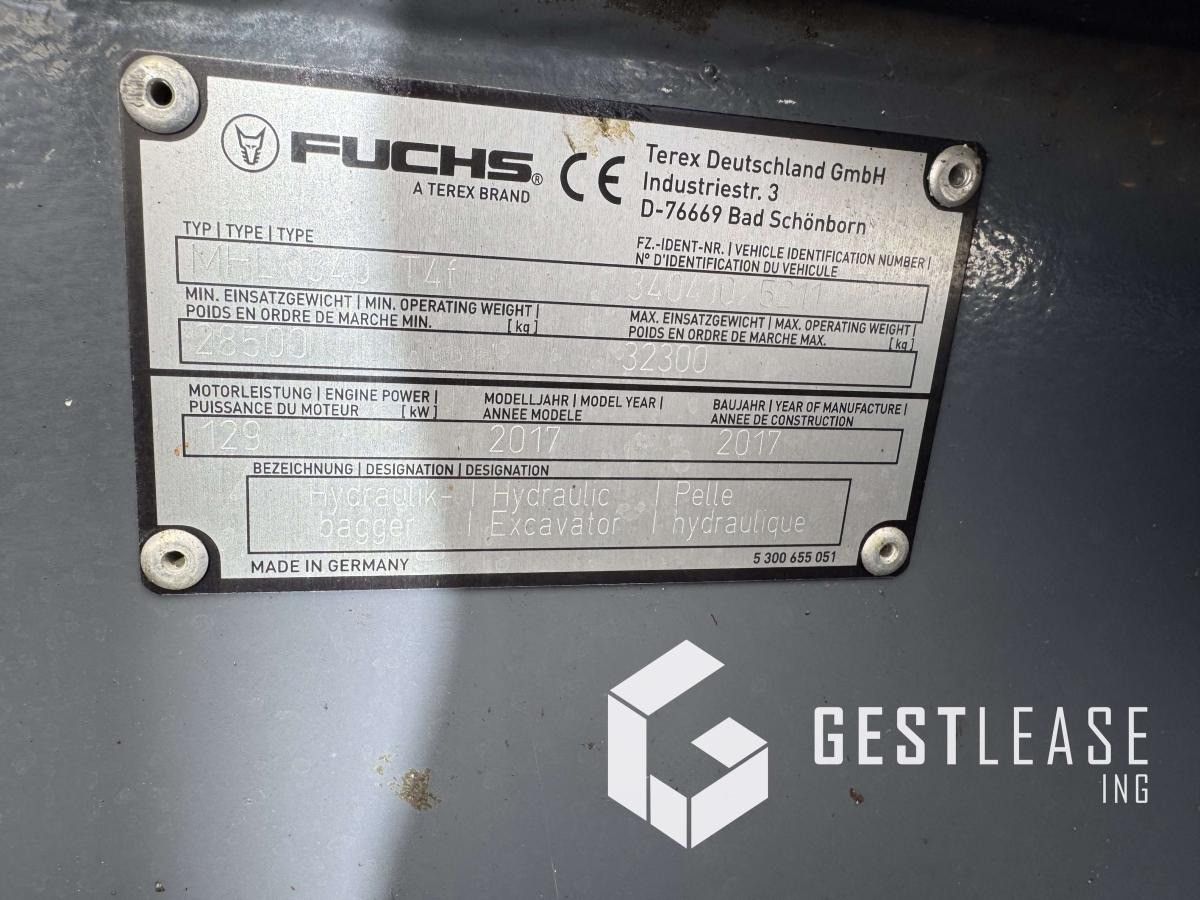 Справувач со отпад/ Индустрија Fuchs MHL340F: слика 8