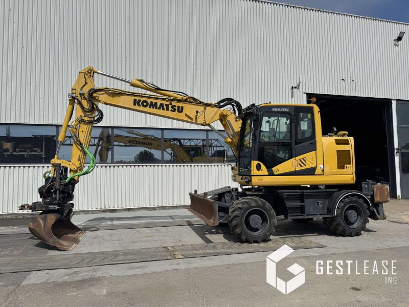 Komatsu PW148-11 - Багер на тркала: слика 1 Komatsu PW148-11 - Багер на тркала: слика 1