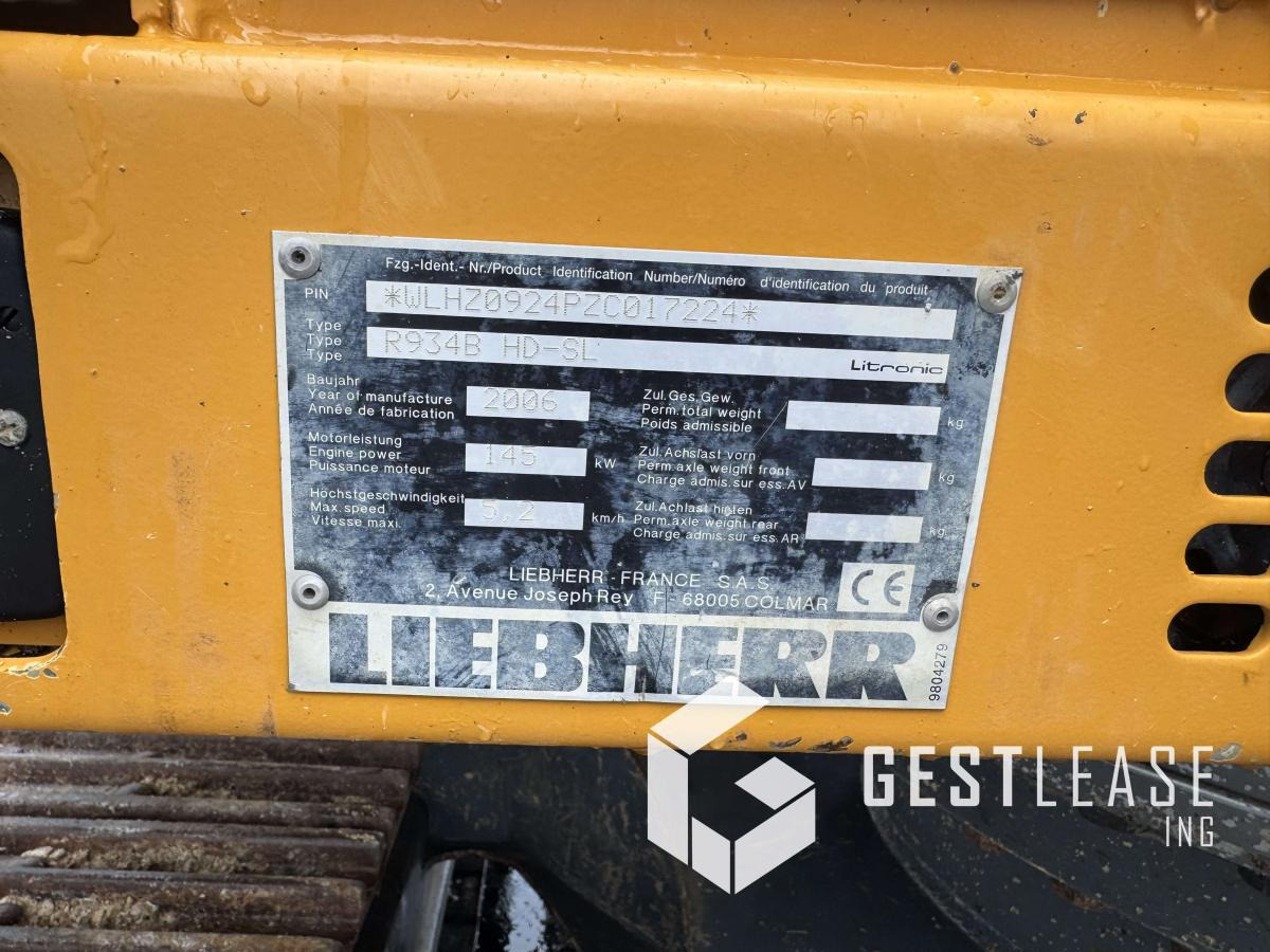 Багер гасеничар Liebherr R934B HDSL: слика 9