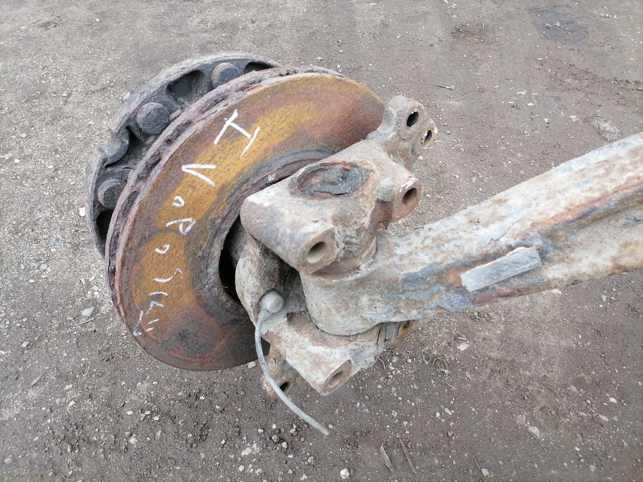 MAN Axel housing 81441013143 - Предна оска за Камион: слика 3 MAN Axel housing 81441013143 - Предна оска за Камион: слика 3