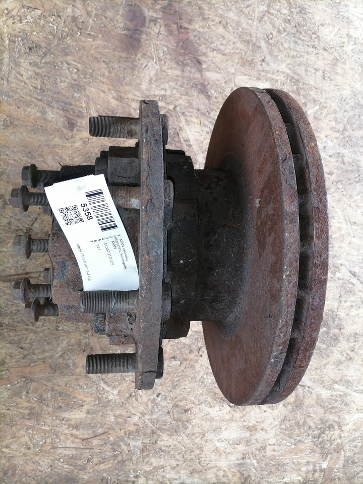 MAN Rear axel hub 81357013155 - Глава на тркало за Камион: слика 2 MAN Rear axel hub 81357013155 - Глава на тркало за Камион: слика 2