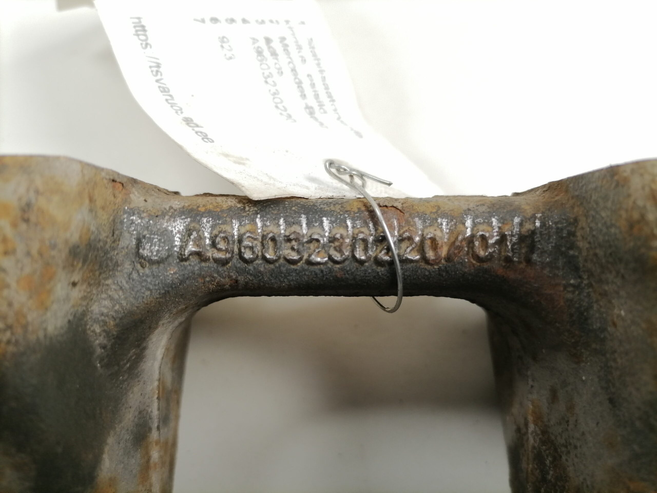 Mercedes-Benz Anti-roll bar bracket A9603230220 - Баланс штангла за Камион: слика 2 Mercedes-Benz Anti-roll bar bracket A9603230220 - Баланс штангла за Камион: слика 2