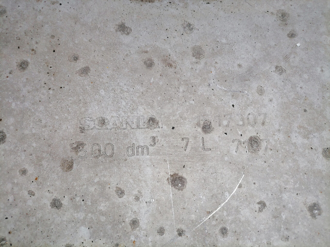 Резервоар за гориво за Камион Scania Kütusepaak 500L 1517307: слика 7