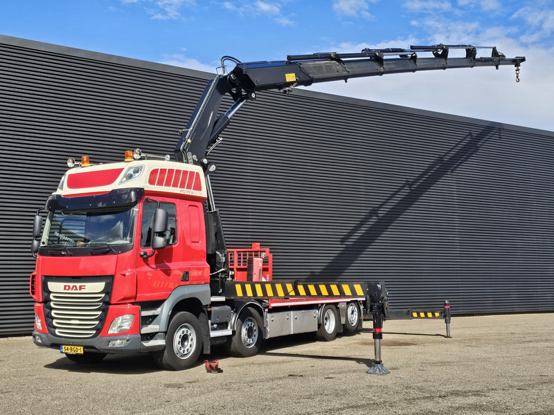 DAF CF 460 8x2/6 / FASSI 82 t/m CRANE / KRAN - 18.3 mtr - Камион со платформа, Камион со кран: слика 1 DAF CF 460 8x2/6 / FASSI 82 t/m CRANE / KRAN - 18.3 mtr - Камион со платформа, Камион со кран: слика 1