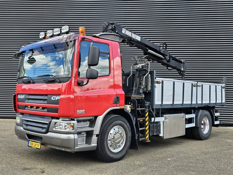 DAF CF 75.250 / HIAB CRANE + TIPPER - Кипер, Камион со кран: слика 3 DAF CF 75.250 / HIAB CRANE + TIPPER - Кипер, Камион со кран: слика 3