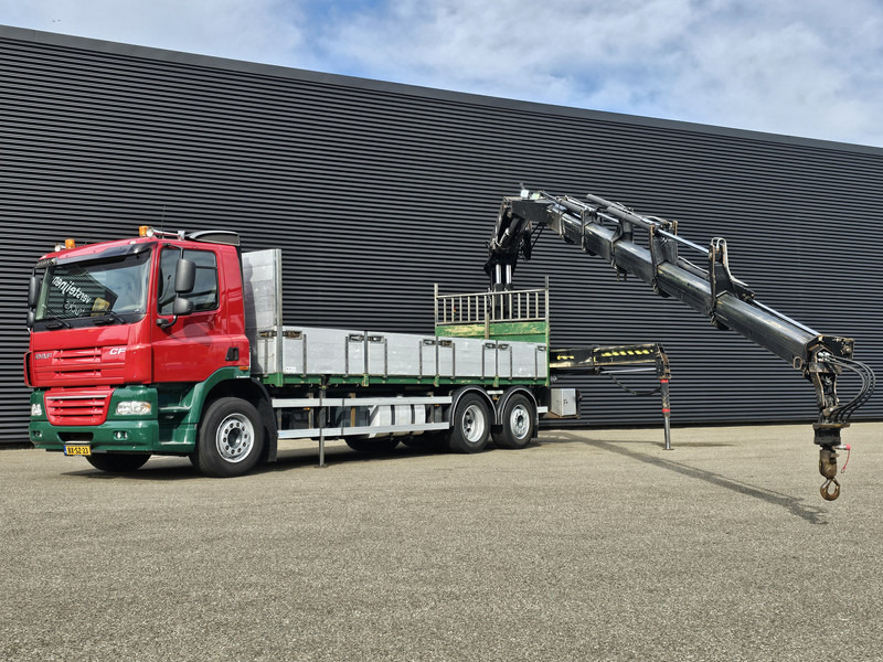 DAF CF 85.410 6x2 / HIAB 35 t/m crane / kran + REMOTE - Камион со платформа, Камион со кран: слика 4 DAF CF 85.410 6x2 / HIAB 35 t/m crane / kran + REMOTE - Камион со платформа, Камион со кран: слика 4