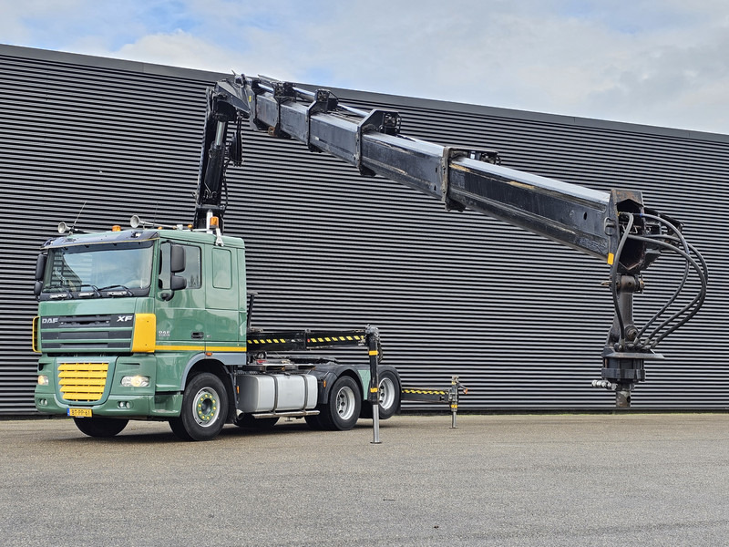 DAF XF 105.460 6X2 / HIAB 37 t/m CRANE / KRAN - Камион со кран: слика 2 DAF XF 105.460 6X2 / HIAB 37 t/m CRANE / KRAN - Камион со кран: слика 2
