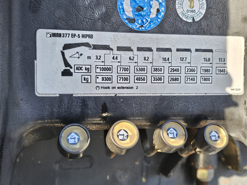 Лизинг на DAF XF 105.460 6X2 / HIAB 37 t/m CRANE / KRAN DAF XF 105.460 6X2 / HIAB 37 t/m CRANE / KRAN: слика 19