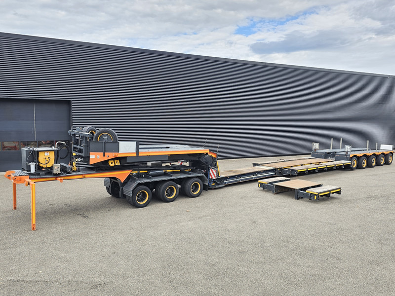Faymonville STBZ-5VA + 3 AXLE JEEP DOLLY / EXTENDABLE / REMOVABLE NECK - Полуприколка за низок утовар: слика 1 Faymonville STBZ-5VA + 3 AXLE JEEP DOLLY / EXTENDABLE / REMOVABLE NECK - Полуприколка за низок утовар: слика 1
