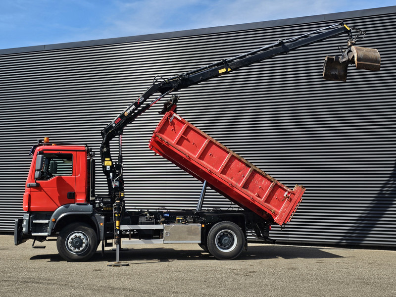 MAN TGM 18.250 / 4X4 / EEV / HIAB CRANE + TIPPER / SPRING - Камион, Камион со кран: слика 2 MAN TGM 18.250 / 4X4 / EEV / HIAB CRANE + TIPPER / SPRING - Камион, Камион со кран: слика 2