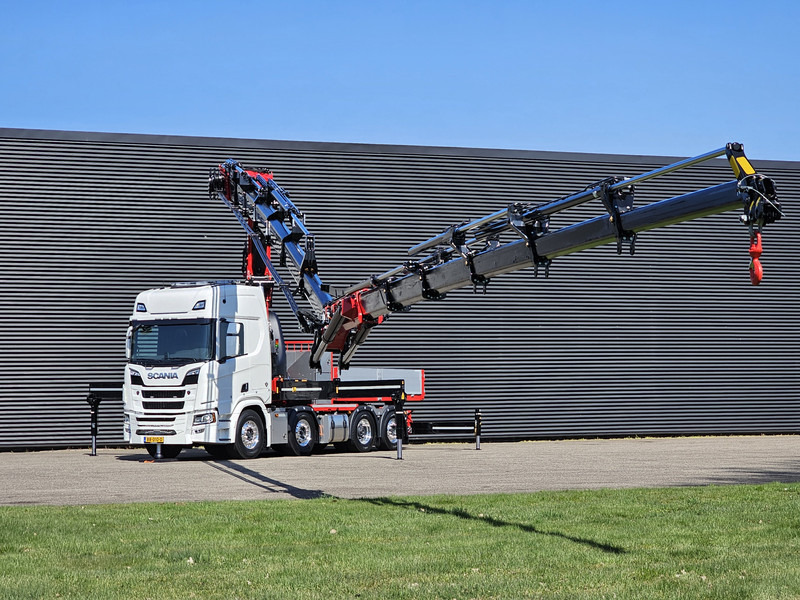 Scania R590 8x2*6 HMF 9520 + JiB + WINCH / TRACTOR / - Камион влекач: слика 5 Scania R590 8x2*6 HMF 9520 + JiB + WINCH / TRACTOR / - Камион влекач: слика 5