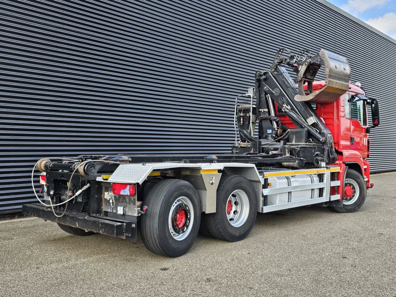 MAN TGS 26.400 / 6x4H-2 / HMF Z KRAAN + CONTAINERSYSTEM - Камион со кабелски систем, Камион со кран: слика 4 MAN TGS 26.400 / 6x4H-2 / HMF Z KRAAN + CONTAINERSYSTEM - Камион со кабелски систем, Камион со кран: слика 4