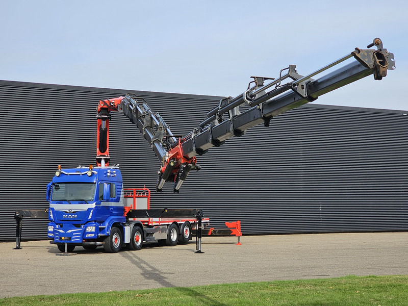 MAN TGS 35.500 8x4-6 / PALFINGER 92 t/m CRANE +JIB - Камион со платформа: слика 3 MAN TGS 35.500 8x4-6 / PALFINGER 92 t/m CRANE +JIB - Камион со платформа: слика 3