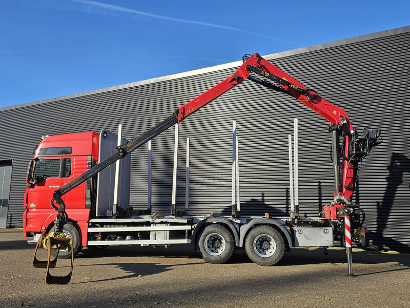 MAN TGX 26.580 6x4 BL / RETARDER / EPSILON Q170Z96 / HOLZ - Камион со кран: слика 2 MAN TGX 26.580 6x4 BL / RETARDER / EPSILON Q170Z96 / HOLZ - Камион со кран: слика 2