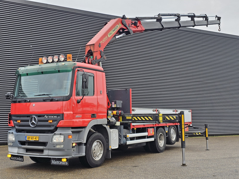 Mercedes-Benz ACTROS 2541 6X2 / PALFINGER PK 42 t/m CRANE / KRAN - Камион со платформа, Камион со кран: слика 1 Mercedes-Benz ACTROS 2541 6X2 / PALFINGER PK 42 t/m CRANE / KRAN - Камион со платформа, Камион со кран: слика 1