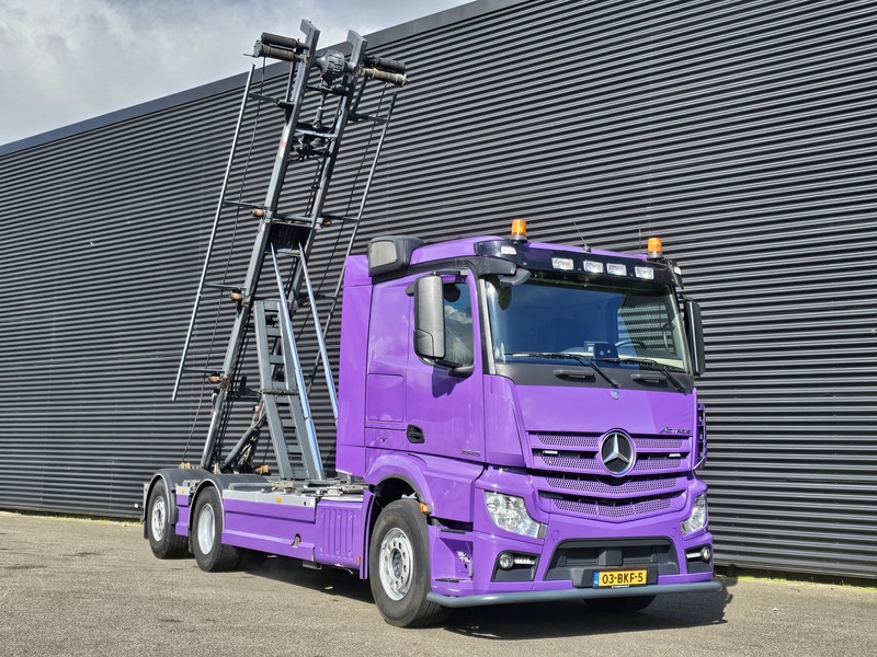 Mercedes-Benz AROCS 3345 / NCH CONTAINER SYSTEM 25T / CABLE - Камион со кабелски систем: слика 2 Mercedes-Benz AROCS 3345 / NCH CONTAINER SYSTEM 25T / CABLE - Камион со кабелски систем: слика 2