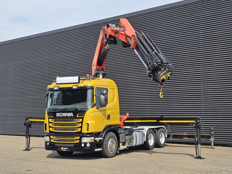 Scania G400 6x2 / PALFINGER PK 60002 / WINCH / BALLAST - Камион со кран: слика 5 Scania G400 6x2 / PALFINGER PK 60002 / WINCH / BALLAST - Камион со кран: слика 5