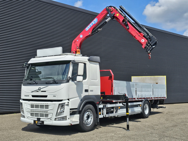 Volvo FM 330 4x2 / EFFER 12.5 t/m CRANE / KRAN - Камион со платформа, Камион со кран: слика 4 Volvo FM 330 4x2 / EFFER 12.5 t/m CRANE / KRAN - Камион со платформа, Камион со кран: слика 4