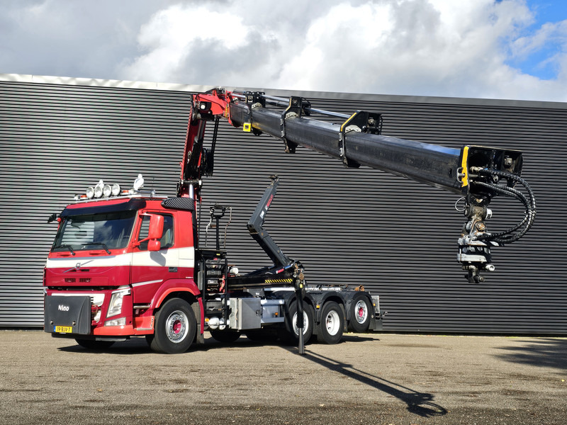 Volvo FM 420 8x2 / HIAB HOOKLIFT + 30 t/m CRANE - KRAN - Камион со кран: слика 3 Volvo FM 420 8x2 / HIAB HOOKLIFT + 30 t/m CRANE - KRAN - Камион со кран: слика 3