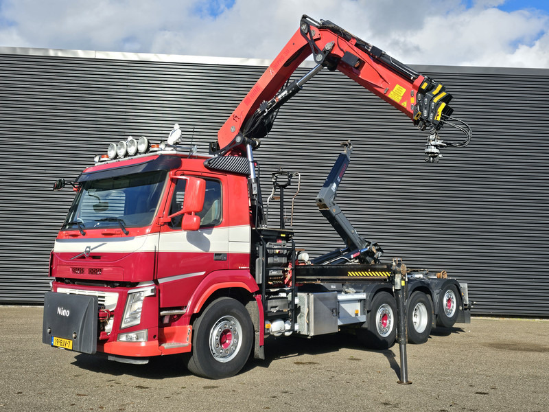 Volvo FM 420 8x2 / HIAB HOOKLIFT + 30 t/m CRANE - KRAN - Камион со кран: слика 4 Volvo FM 420 8x2 / HIAB HOOKLIFT + 30 t/m CRANE - KRAN - Камион со кран: слика 4