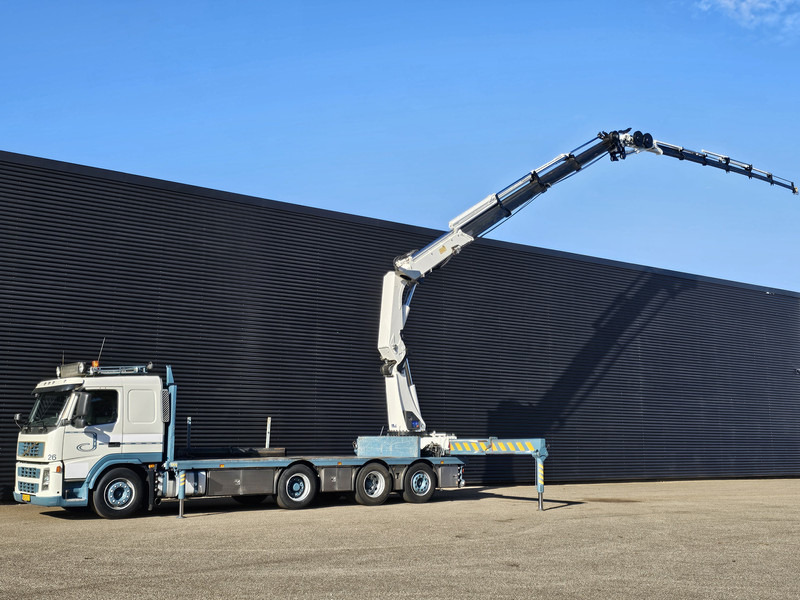 Volvo FM 420 8x2 / HMF 55 t/m CRANE + JIB - Камион со платформа, Камион со кран: слика 1 Volvo FM 420 8x2 / HMF 55 t/m CRANE + JIB - Камион со платформа, Камион со кран: слика 1