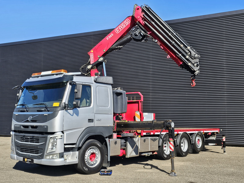 Volvo FM 460 8x4-4 / FASSI 36.5 t/m -8 x EXTENSION + WINCH - Камион со платформа, Камион со кран: слика 5 Volvo FM 460 8x4-4 / FASSI 36.5 t/m -8 x EXTENSION + WINCH - Камион со платформа, Камион со кран: слика 5