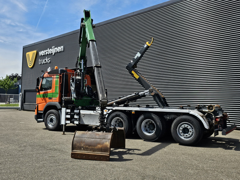 Volvo FMX 460 / 8x4-4 / HMF CRANE + HOOKLIFT / CONTAINER - Камион со кука за подигање, Камион со кран: слика 3 Volvo FMX 460 / 8x4-4 / HMF CRANE + HOOKLIFT / CONTAINER - Камион со кука за подигање, Камион со кран: слика 3