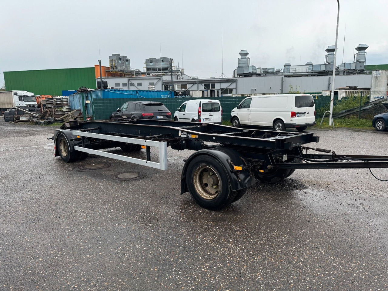 Роло/ Подизач приколка Hüffermann 2 Achs Abrollanhänger mit Schlitten: слика 8 Роло/ Подизач приколка Hüffermann 2 Achs Abrollanhänger mit Schlitten: слика 8