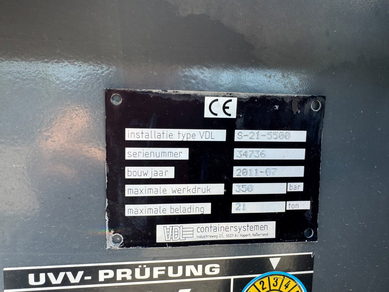 Mercedes-Benz 2644 6X4 VDL Abroller mit 3,90 Radstand Blatt BL - Камион со кука за подигање: слика 4 Mercedes-Benz 2644 6X4 VDL Abroller mit 3,90 Radstand Blatt BL - Камион со кука за подигање: слика 4