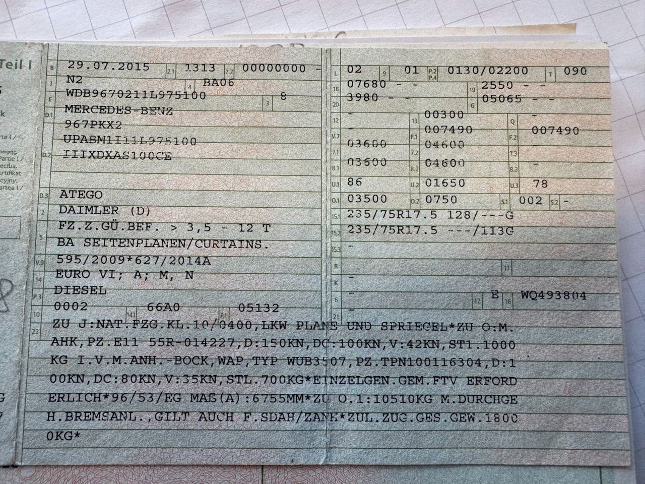 Mercedes-Benz 818 4X2 Pritsche & Plane & Tang Pritsche & Plane Mercedes-Benz 818 4X2 Pritsche & Plane & Tang Pritsche & Plane - Комбе со церада: слика 2 Mercedes-Benz 818 4X2 Pritsche & Plane & Tang Pritsche & Plane Mercedes-Benz 818 4X2 Pritsche & Plane & Tang Pritsche & Plane - Комбе со церада: слика 2