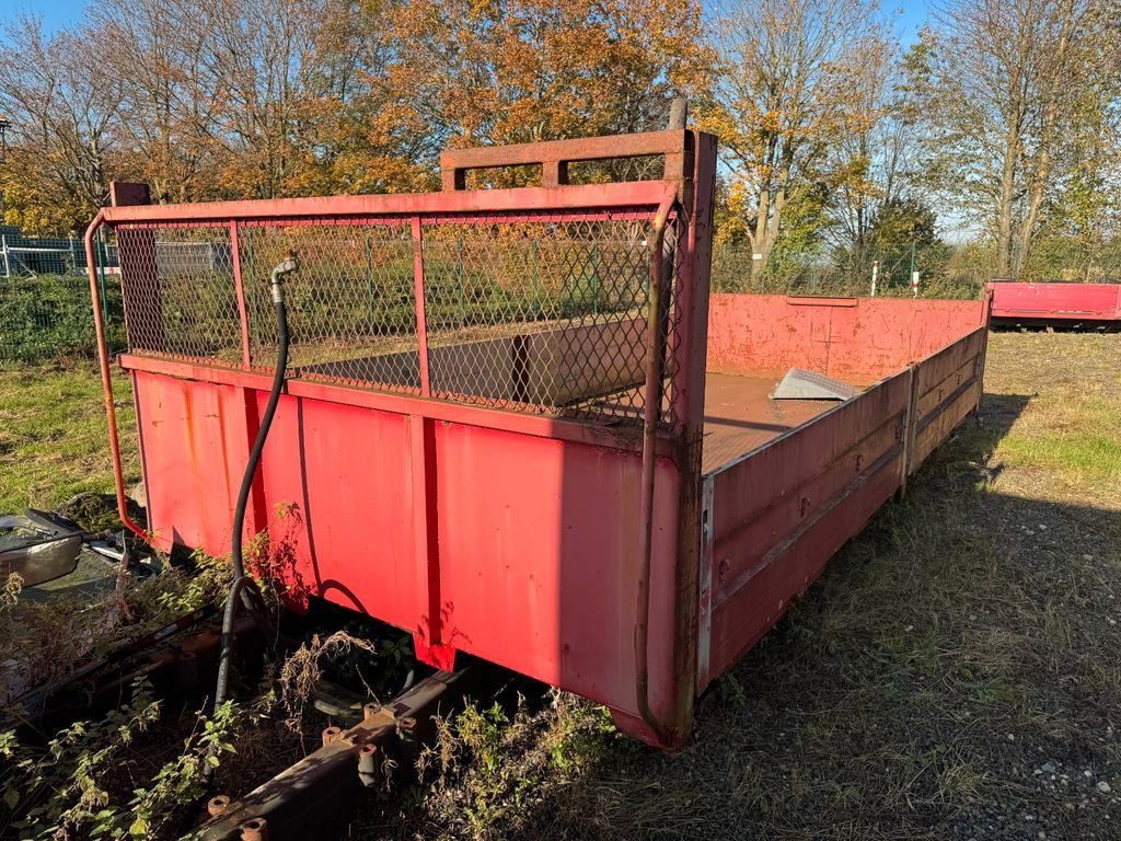 Rückwärtskipper Aufbau mit Stahlboden komplett - Кипер: слика 1 Rückwärtskipper Aufbau mit Stahlboden komplett - Кипер: слика 1