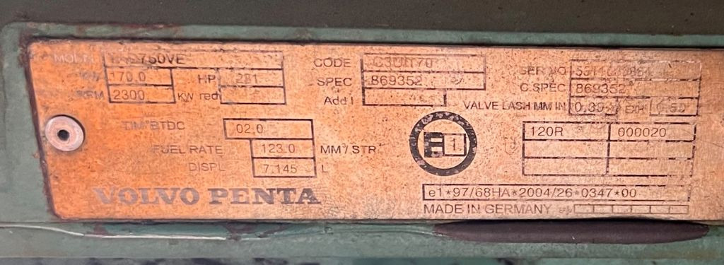 VOLVO PENTA & DANA SPICER Top Zustand VOLVO PENTA & DANA SPICER Top Zustand - Мотор за Камион: слика 2 VOLVO PENTA & DANA SPICER Top Zustand VOLVO PENTA & DANA SPICER Top Zustand - Мотор за Камион: слика 2