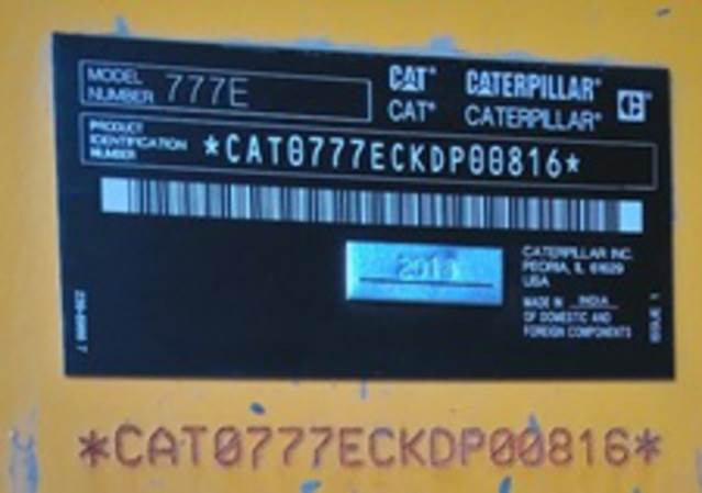 CAT 777E - Голем истоварувач/ Камион за камења: слика 5 CAT 777E - Голем истоварувач/ Камион за камења: слика 5