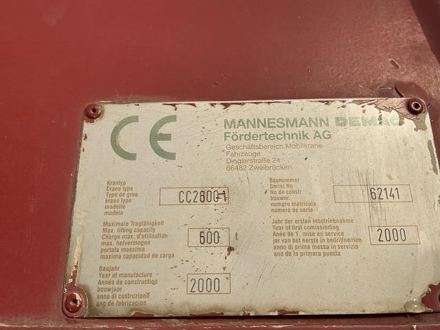Terex Demag CC2800 - Кран со гасеници: слика 5 Terex Demag CC2800 - Кран со гасеници: слика 5