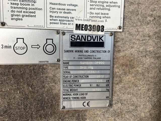 Sandvik DP900 - Машина за бушење: слика 5 Sandvik DP900 - Машина за бушење: слика 5