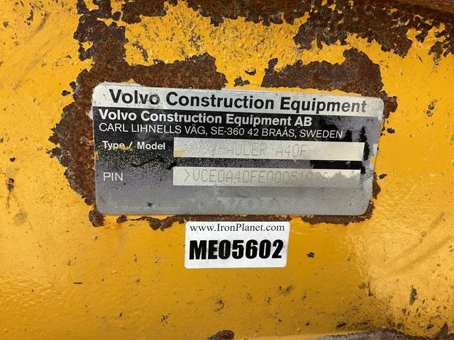 Volvo A40F - Зглобен истоварувач: слика 5 Volvo A40F - Зглобен истоварувач: слика 5