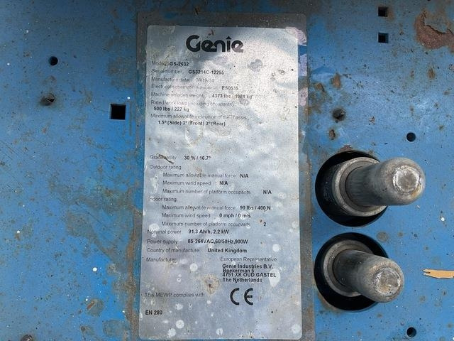 Genie GS2632 - Кревач ножица: слика 5 Genie GS2632 - Кревач ножица: слика 5