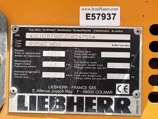 Liebherr R954C HDV - Багер за уривање: слика 5 Liebherr R954C HDV - Багер за уривање: слика 5
