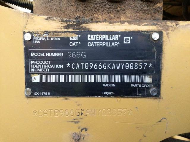 CAT 966G - Натоварувач на тркала: слика 5 CAT 966G - Натоварувач на тркала: слика 5