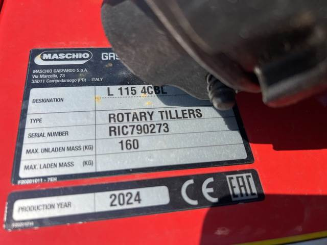 Maschio Gaspardo L115 4CBL - Тракторска фреза: слика 5 Maschio Gaspardo L115 4CBL - Тракторска фреза: слика 5
