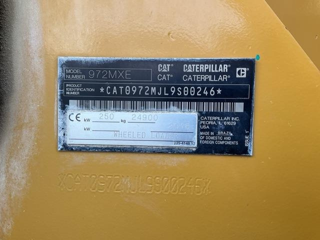 CAT 972M XE - Натоварувач на тркала: слика 5 CAT 972M XE - Натоварувач на тркала: слика 5