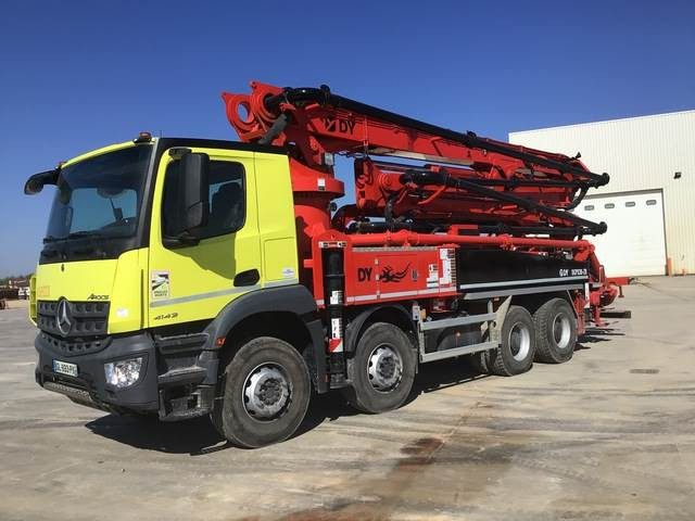 Mercedes-Benz Arocs 4143 - Камион со бетонска пумпа: слика 1 Mercedes-Benz Arocs 4143 - Камион со бетонска пумпа: слика 1