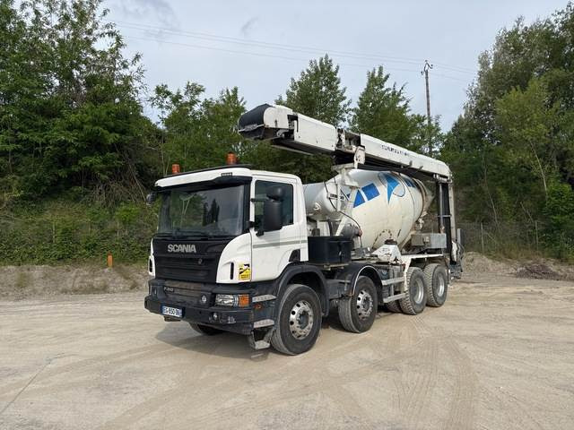 Scania P410 - Камион со бетонска пумпа: слика 1 Scania P410 - Камион со бетонска пумпа: слика 1