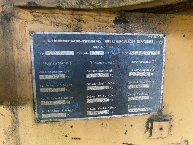 Liebherr 60K - Кулски кран: слика 5 Liebherr 60K - Кулски кран: слика 5