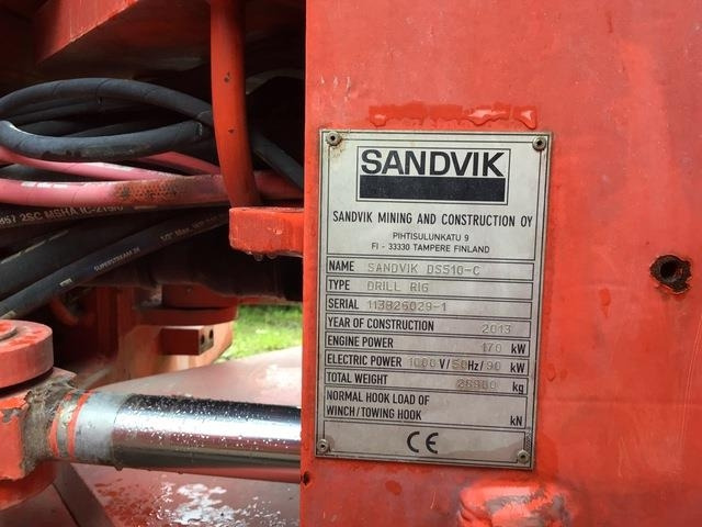 Sandvik Robolt DS510-C - Рударска машина: слика 5 Sandvik Robolt DS510-C - Рударска машина: слика 5