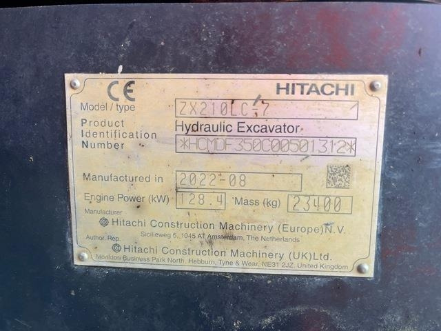 Hitachi ZX210LC-7 - Багер гасеничар: слика 5 Hitachi ZX210LC-7 - Багер гасеничар: слика 5