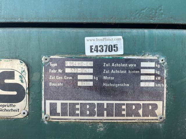 Liebherr R964HD-EW - Багер гасеничар: слика 5 Liebherr R964HD-EW - Багер гасеничар: слика 5
