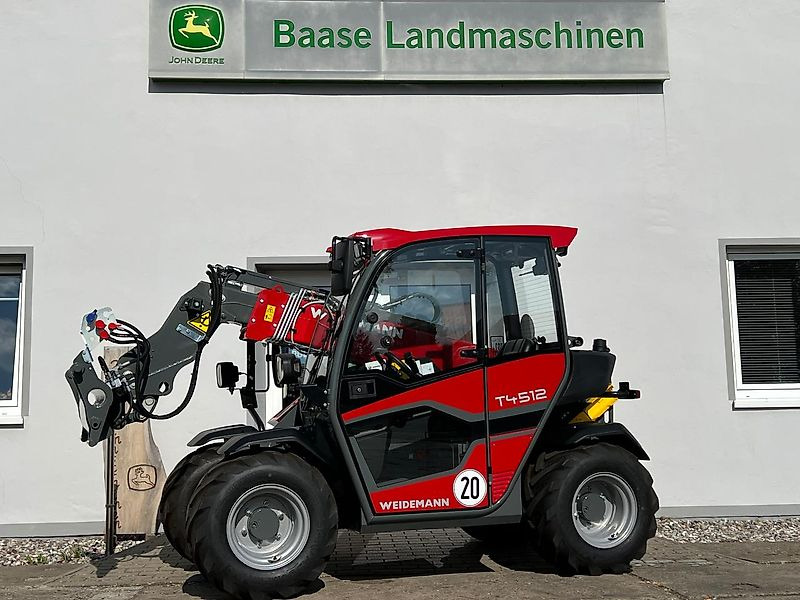 Weidemann T4512 EURO-Aufnahme + Breitreifen - Телескопски ракувач: слика 1 Weidemann T4512 EURO-Aufnahme + Breitreifen - Телескопски ракувач: слика 1